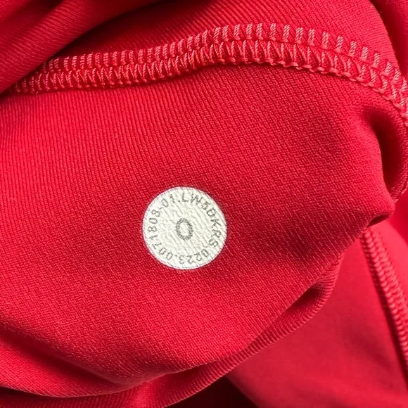 Lululemon Swift Speed High-Rise Tight 28" in Dark Red Size 0 - Picture 12 of 16